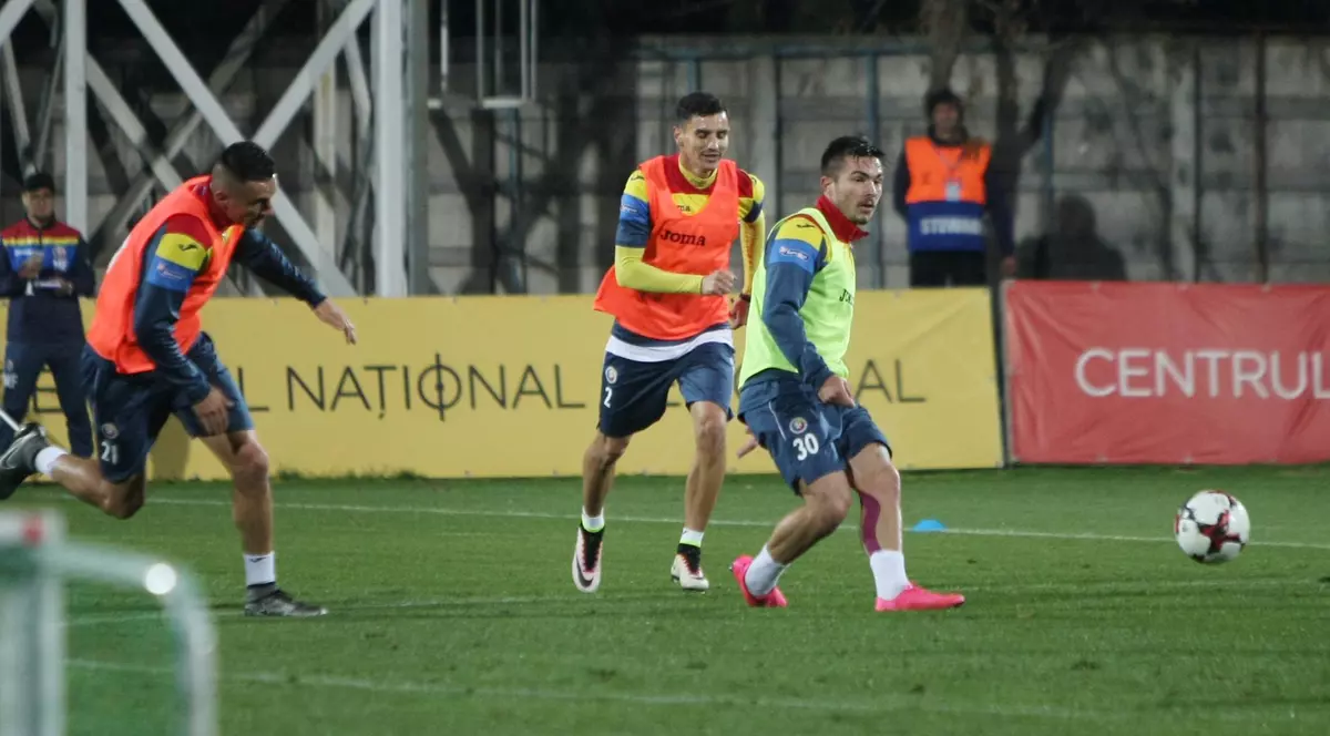 România - Polonia (vineri, 21:45, TVR 1). Tricolorii au exersat șuturile de la distanță. Răzvan Marin: ”Vreau la Barcelona” | VIDEO