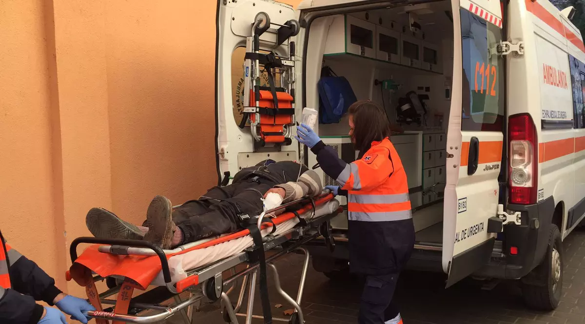 Accident între două autobuze în Pitești