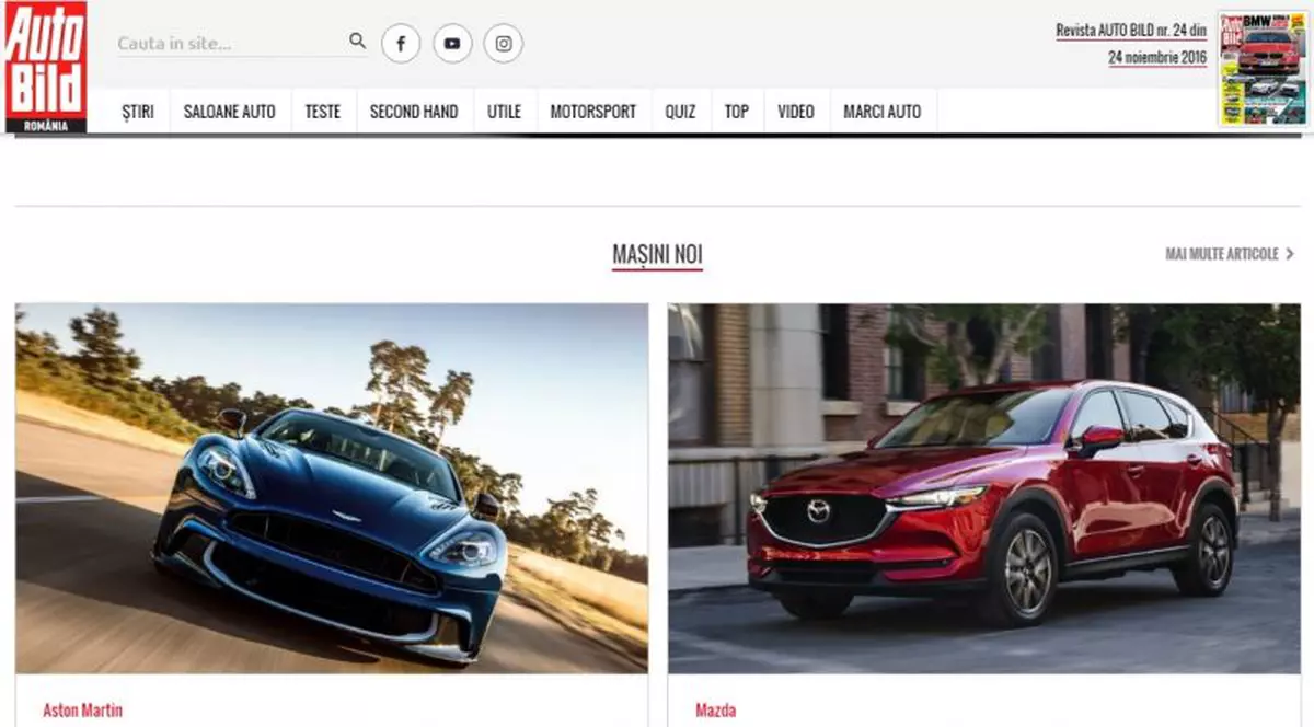 Noul Auto-Bild.ro și-a făcut facelift și se relansează în circuitul online