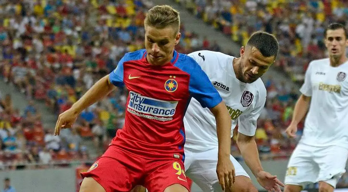 Rareș Enceanu a marcat singurul gol al oaspeților