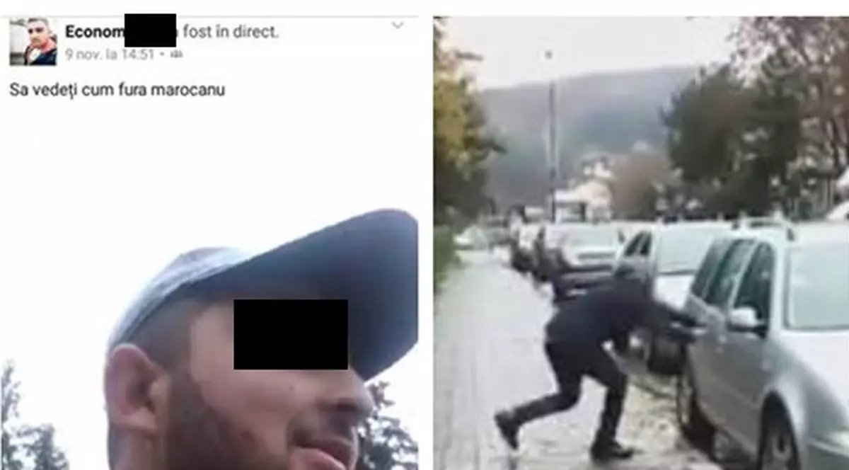 Furt live pe Facebook. Doi copii s-au filmat în timp ce furau dintr-o mașină din Vâlcea
