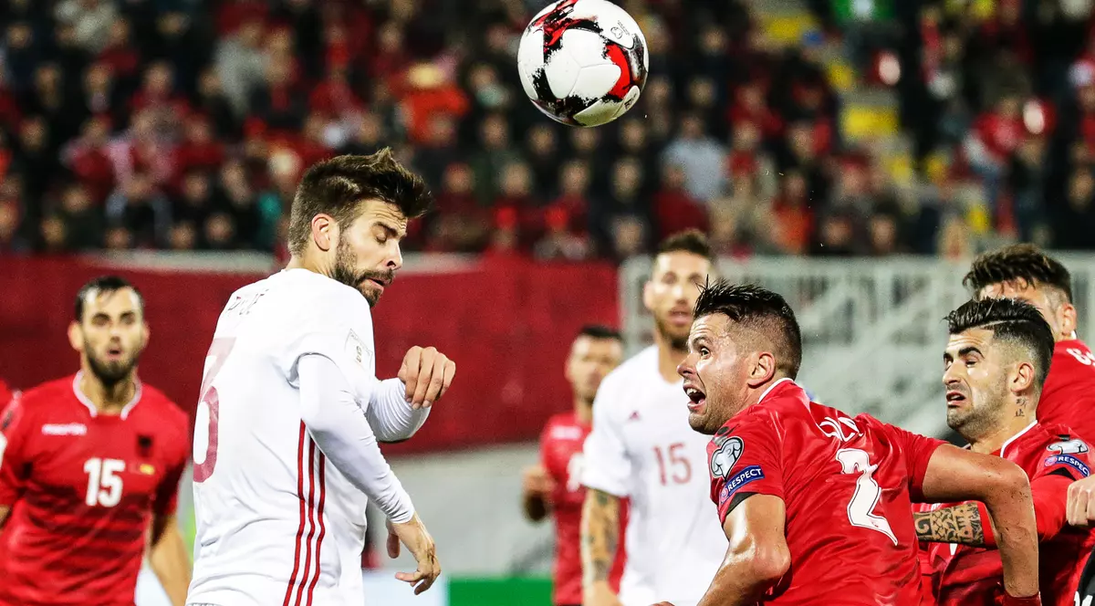 Albania - Spania / Foto: EPA