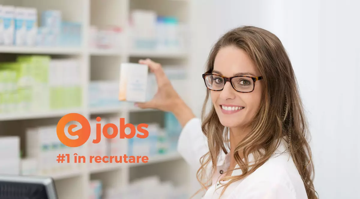 Vrei să lucrezi în domeniul farmaceutic? Pe eJobs.ro, găsești peste 450 de oferte de muncă