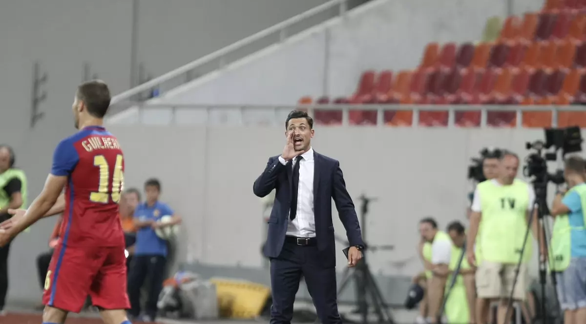 Mirel Rădoi a antrenat-o pe Steaua pentru puțin timp în toamna anului 2015