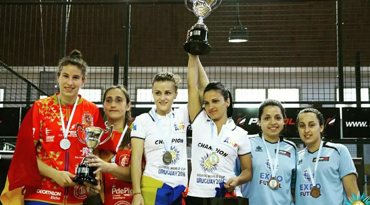 Echipa feminină de padbol a României este campioană mondială