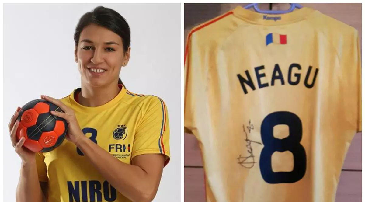 Tricoul Cristinei Neagu a fost licitat pentru 2.000 de lei. Licitația continuă.