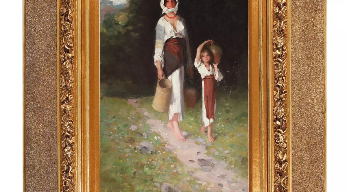 Cel mai scump tablou semnat de Nicolae Grigorescu: 320.000 de euro