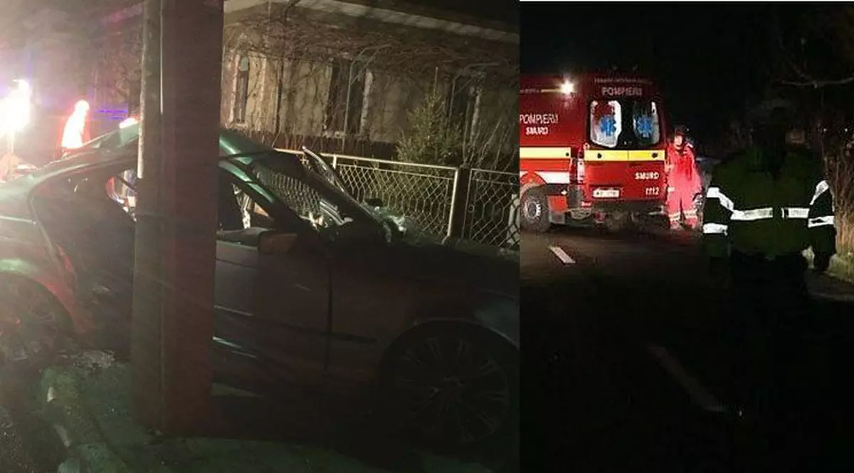 Tragedie de Crăciun: accident mortal în Vâlcea! Un tânăr de 18 ani a decedat