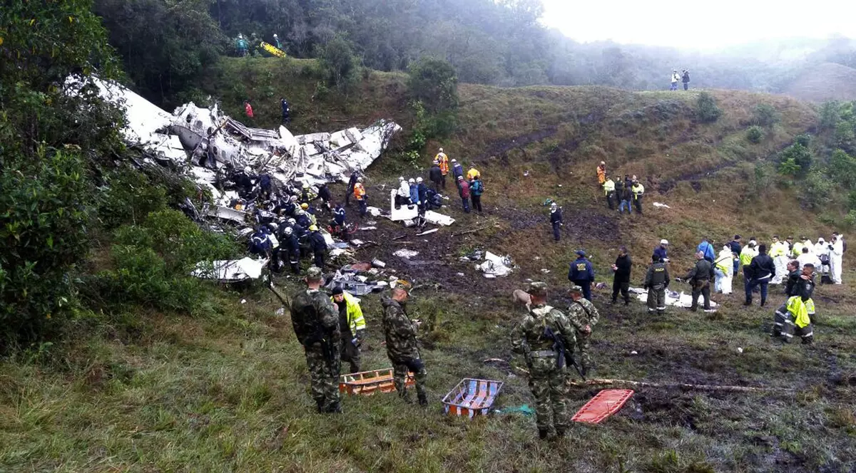 Tragedia în care și-a pierdut viața echipa Chapecoense a schimbat numele muntelui unde s-a produs accidentul