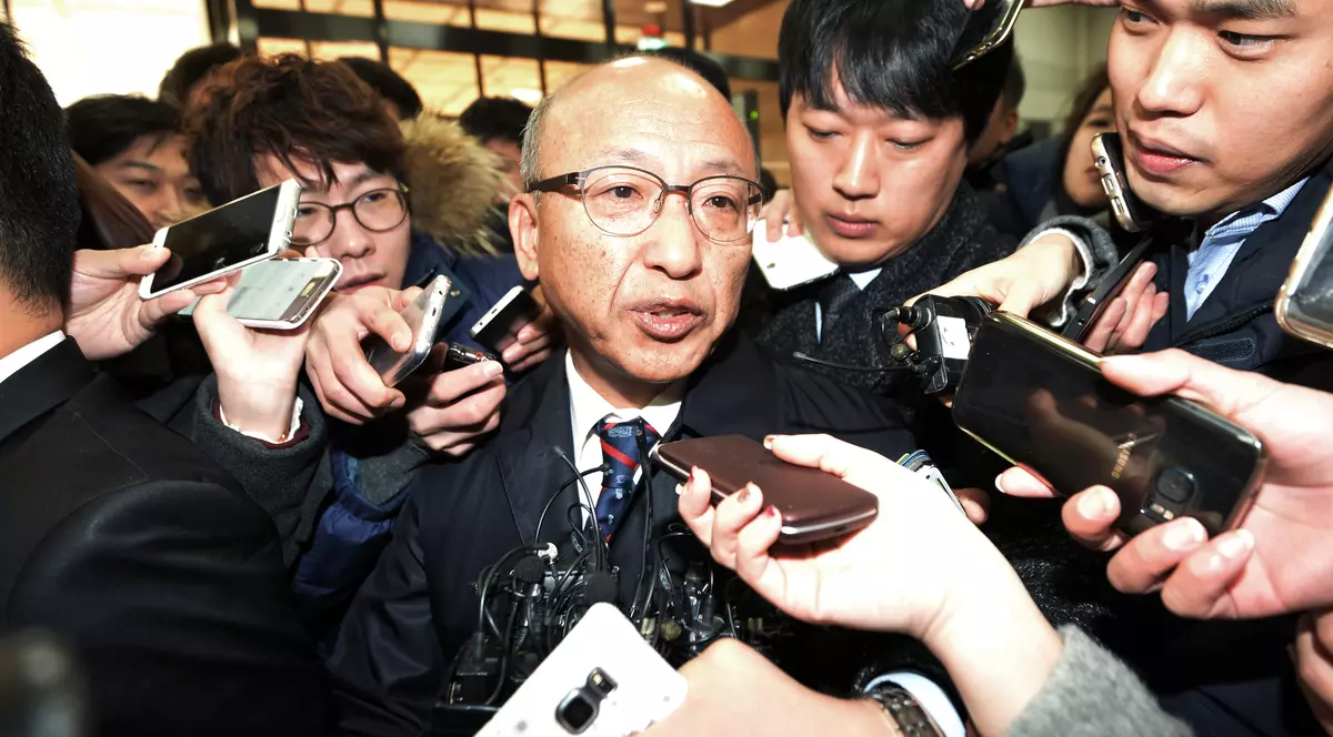 un fost ministru sud-coreean al sănătății Moon Hyung-Pyo a fost arestat miercuri.