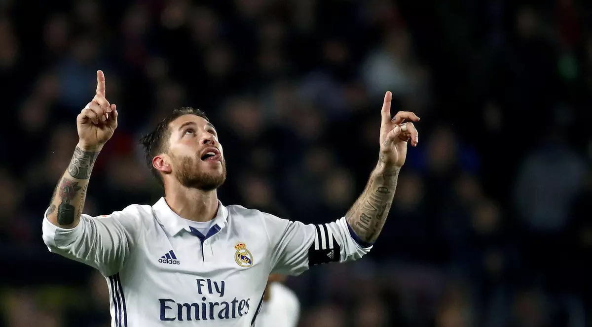 Tatuajele lui Sergio Ramos FOTO: EPA