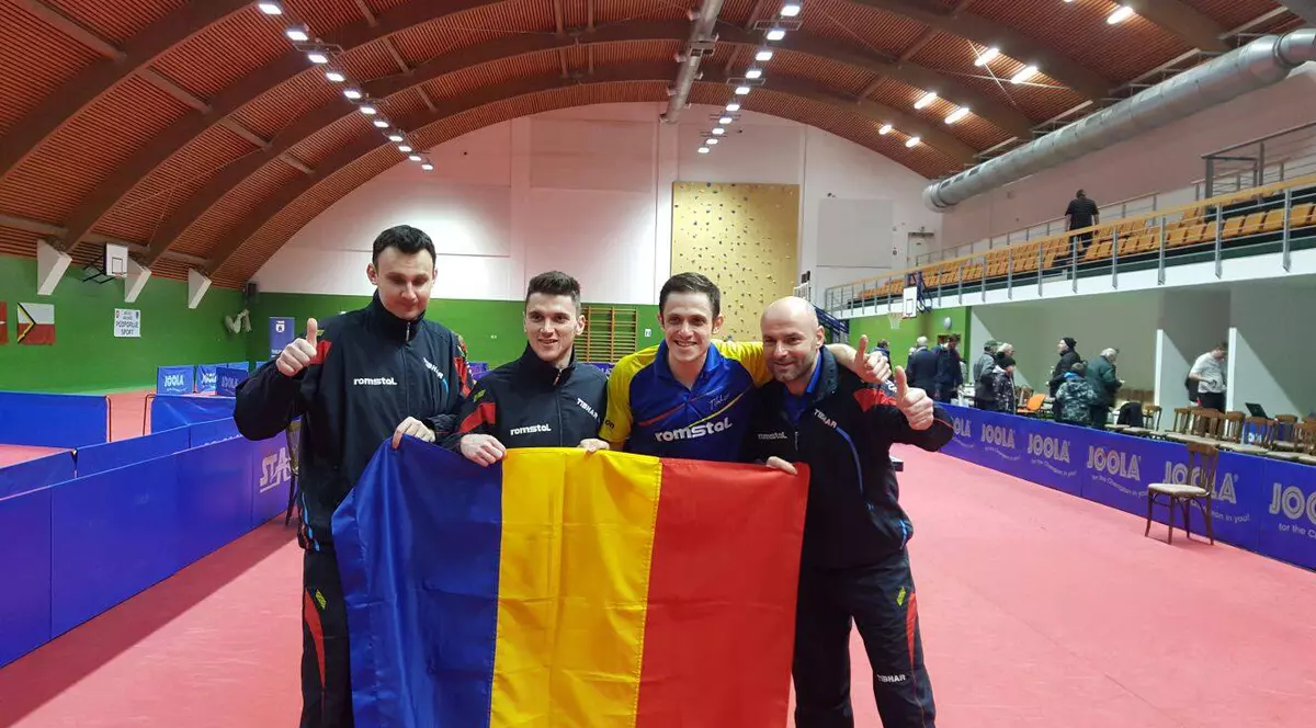 Și băieții s-au calificat la Campionatul European de tenis de masă