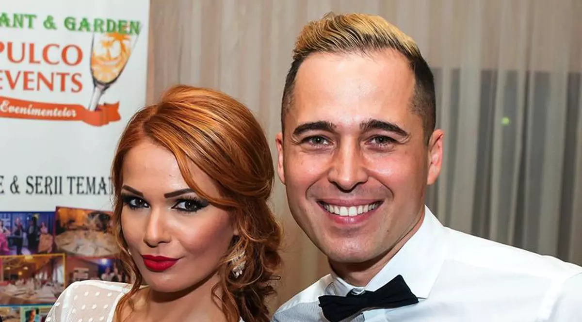 Deea Maxer, alături de soțul ei, Dinu Maxer