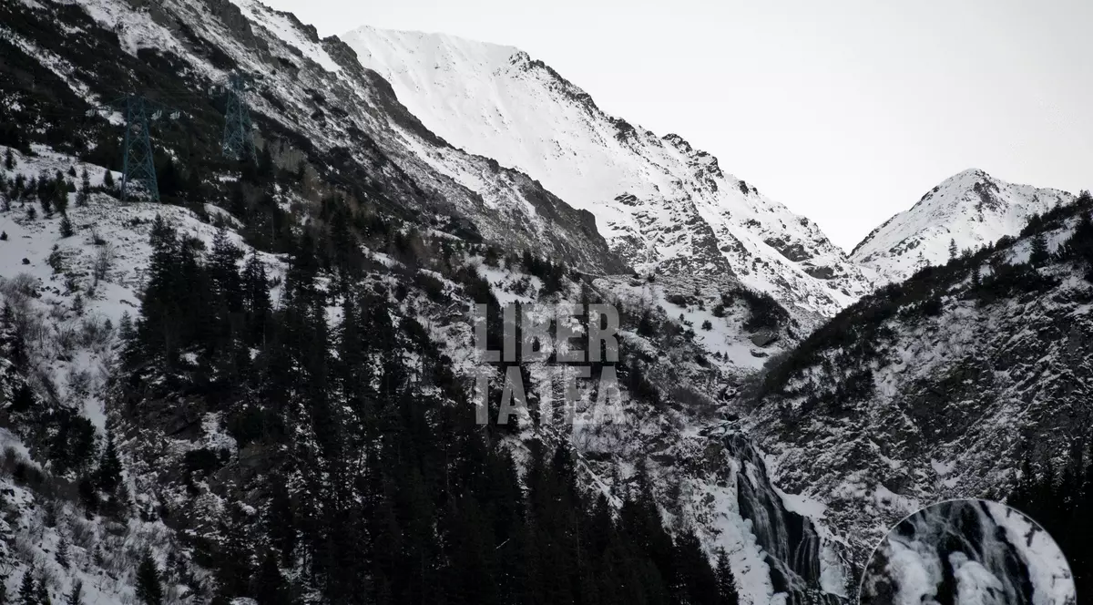 Imaginea unui înger la Bâlea Lac. Apariție angelică după sfințirea Bisericii de Gheață