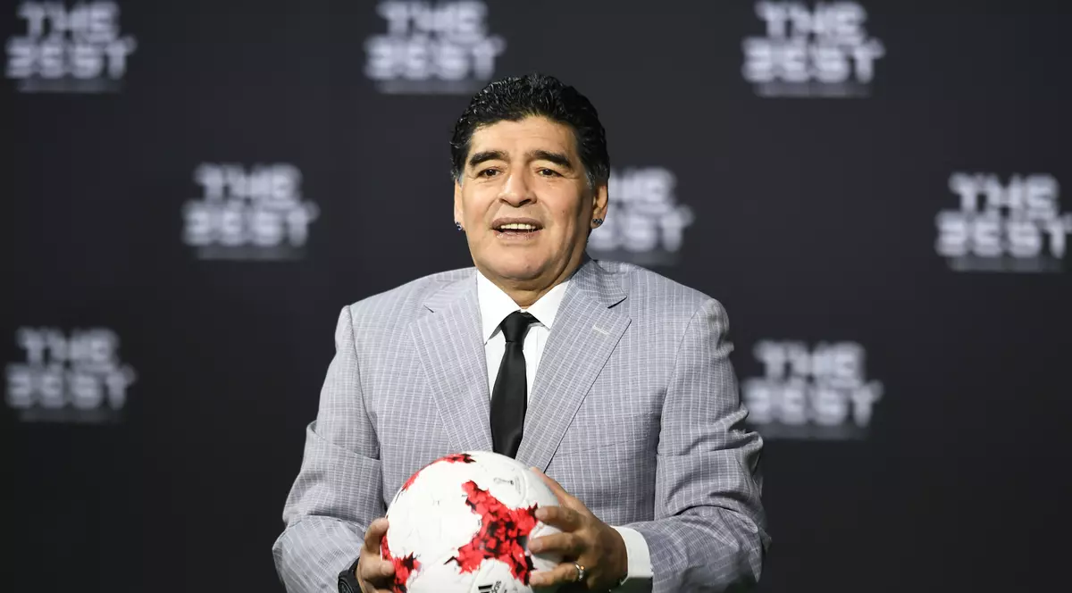 Diego Maradona, la Napoli în calitate de actor de teatru