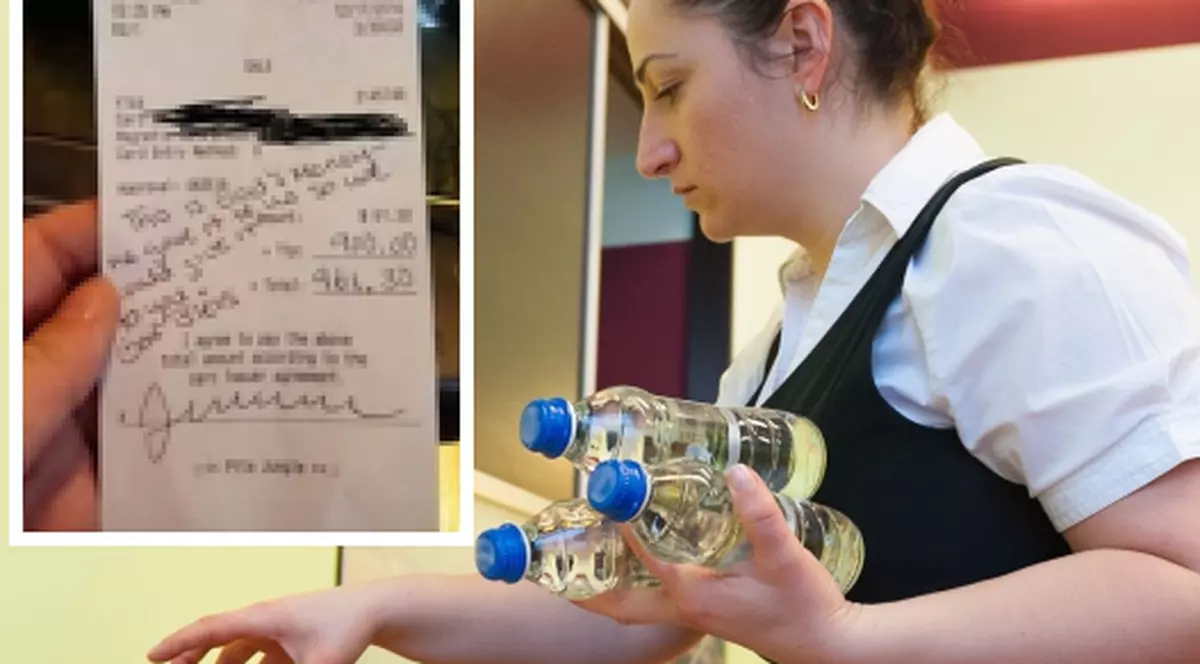 Era însărcinată și servea la mese, dar o simplă notă de plată i-a schimbat viața