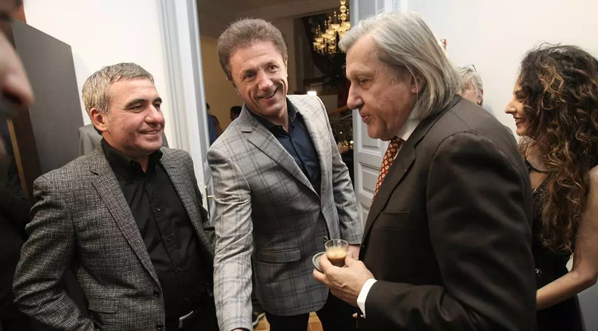 Hagi, Popescu, Năstase, imagine din decembrie 2016 FOTO: Dumitru Angelescu (Libertatea)
