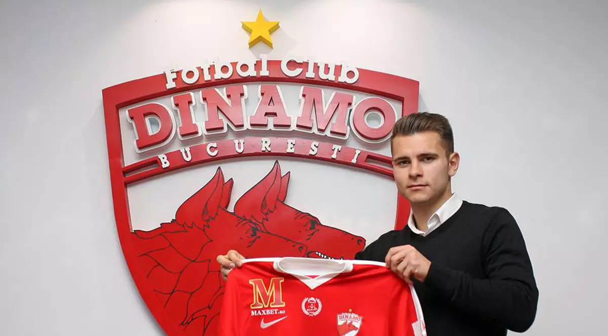 Claudiu Bumba a fost prezentat oficial la Dinamo