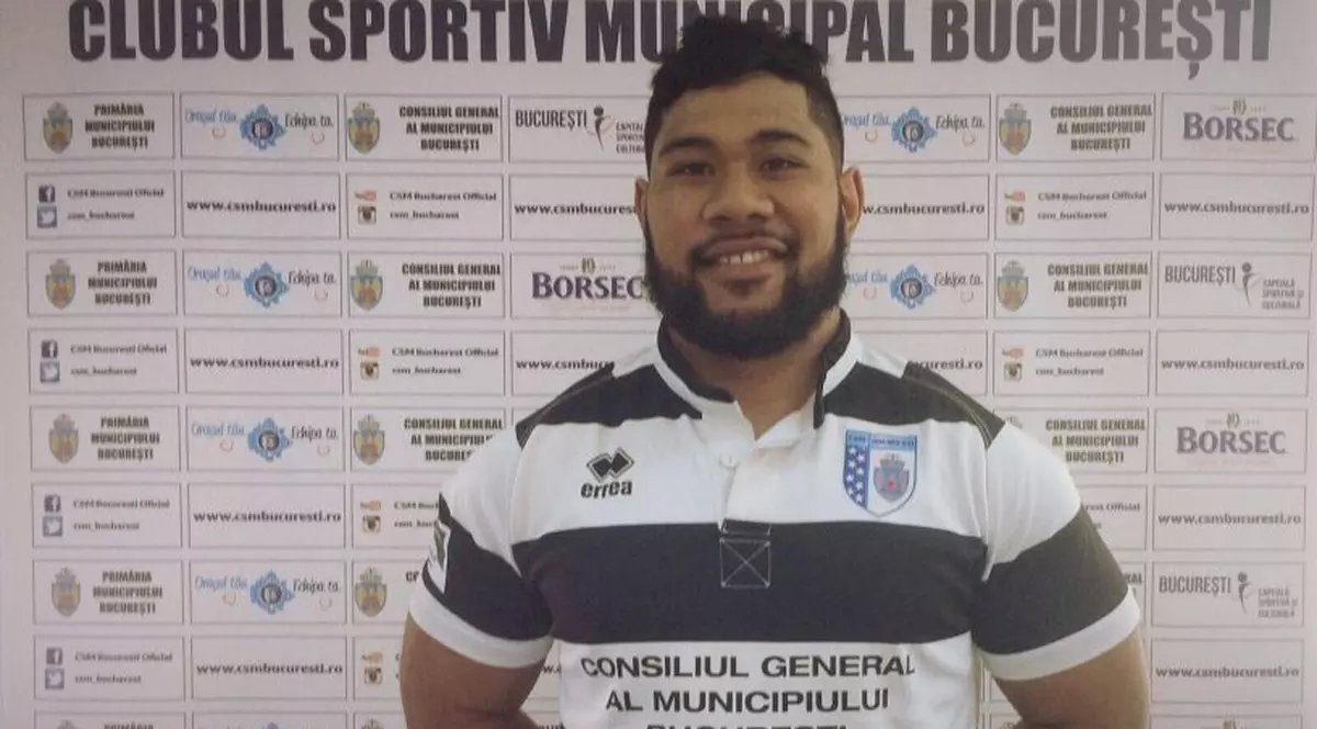 Moa Maliepo, în tricoul lui CSm București (FOTO: csmbucuresti.ro)