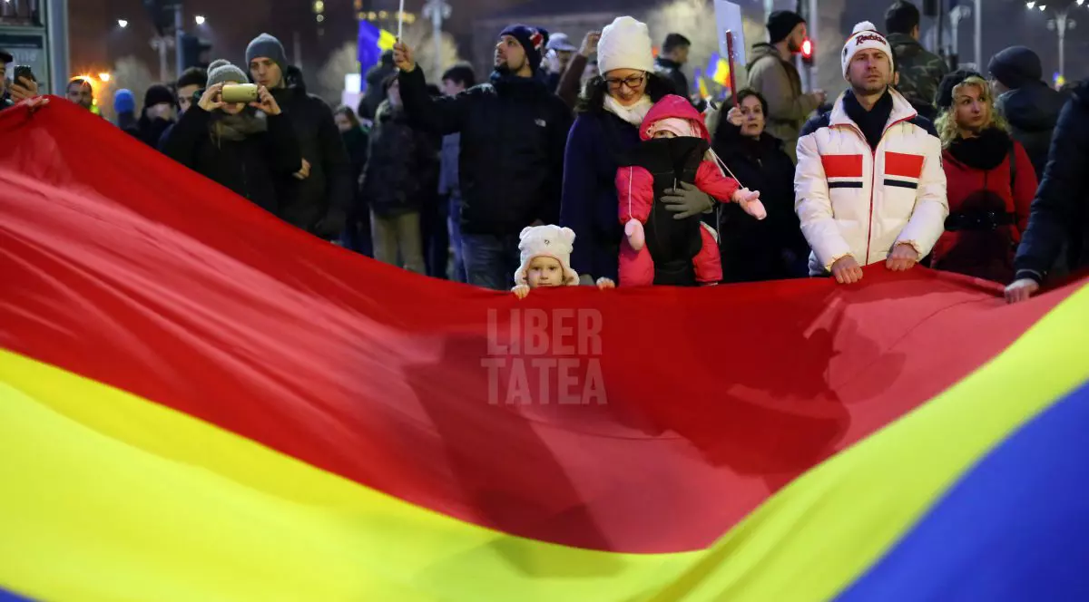 UPDATE. A șasea zi de proteste, un nou record. Peste 500.000 de oameni au protestat în toată țara / FOTO&VIDEO
