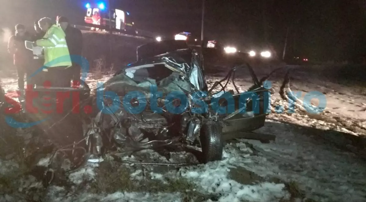 Accident pe drumul dintre Botoșani și Iași. Un tânăr a murit, după ce a zburat cu mașina sub un pod