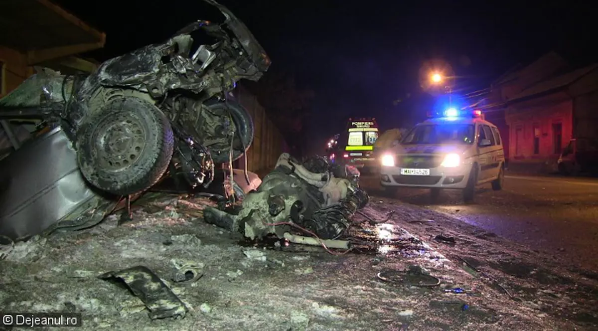 accident in dej, judetul Cluj