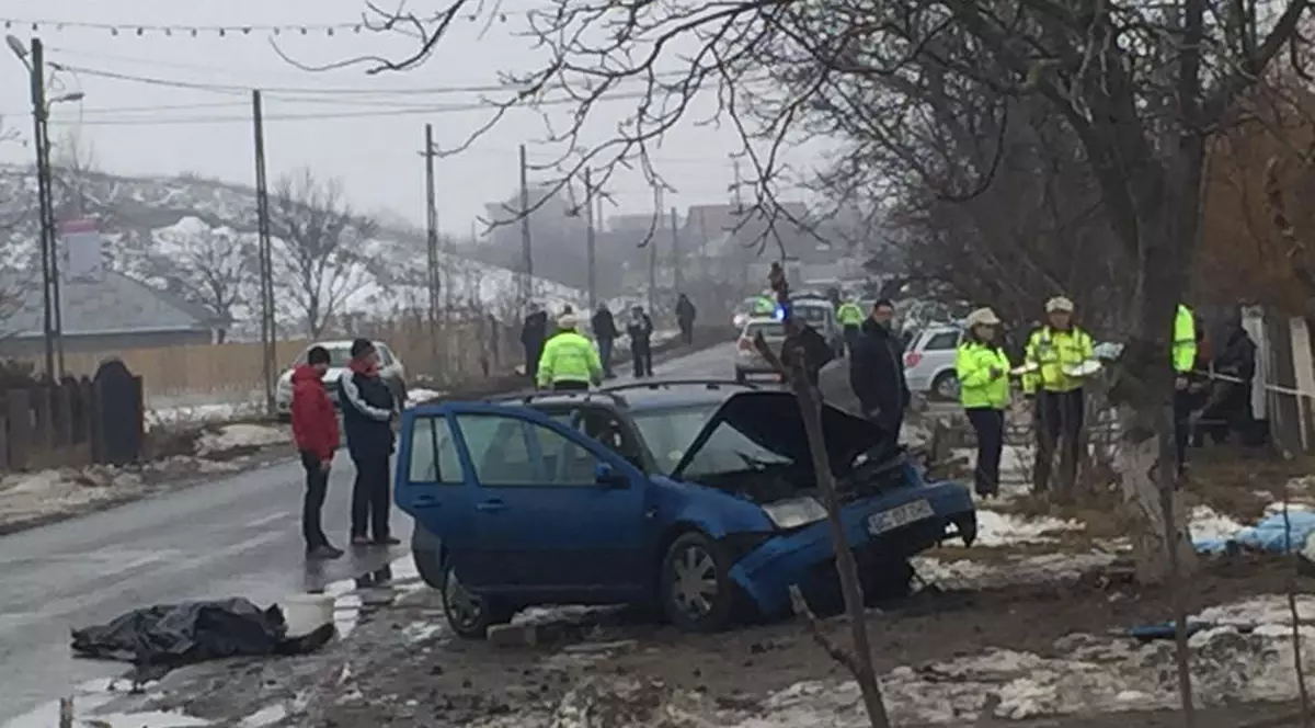 Accident în județul Bacău. Trei oameni au murit și alți trei au fost răniți