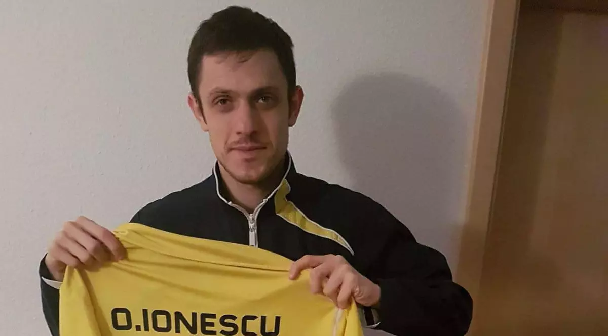 Campionul României la tenis de masă, Ovidiu Ionescu, susține campania umanitară pentru fiica unui jucător german