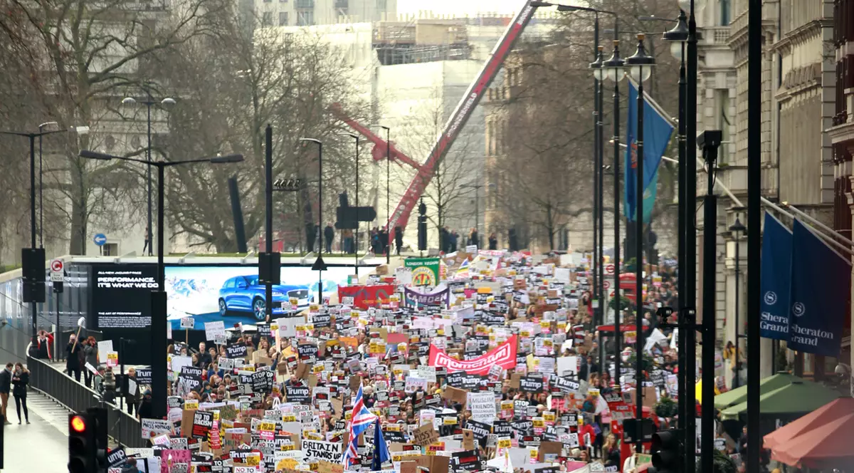 Proteste împotriva decretului anti-imigratie a lui TRump au loc în întreaga lume