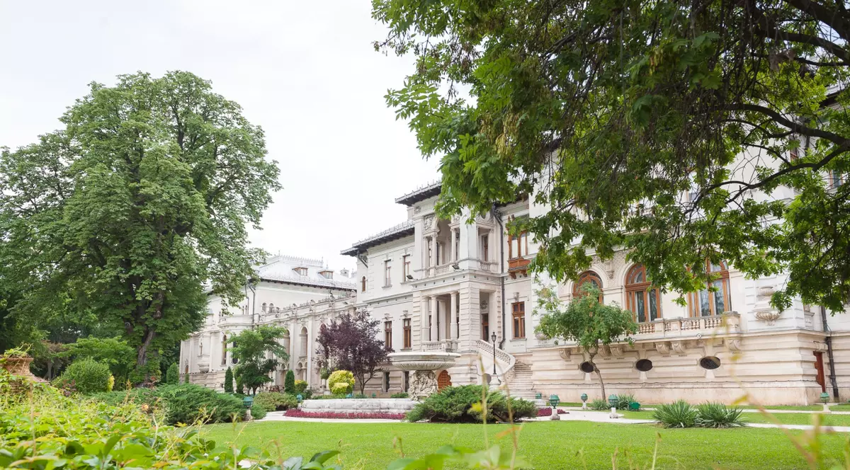 Palatul Cotroceni va fi iluminat duminică seara în mov