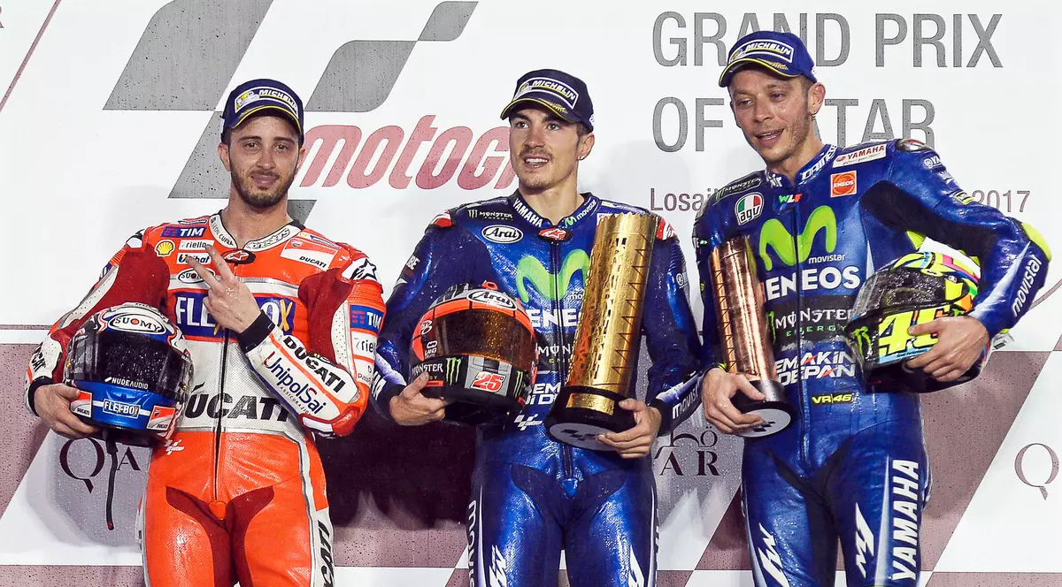 Prima cursă MotoGP a sezonului, primul succes pentru Vinales la Yamaha