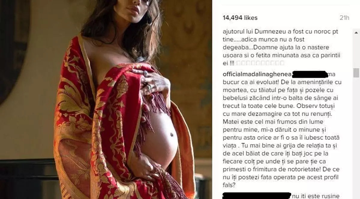 Mădălina Ghenea a fost amenințată cu moartea. “Observ că tot nu renunți”