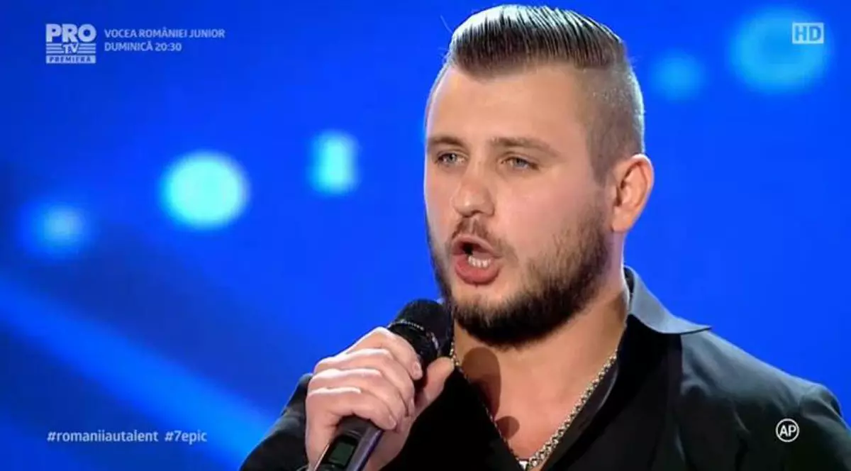 Maxim Prepeliță a cântat piesa Caruso la Românii au talent