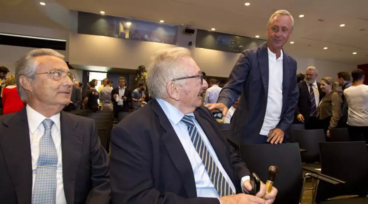 Doliu la FC Barcelona. A murit Augusti Montal, președintele care l-a transferat pe Johan Cruyff