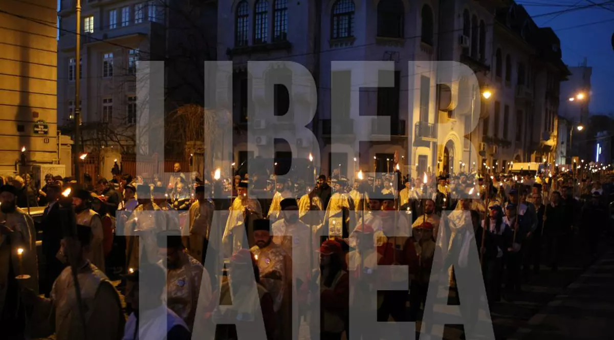Duminica Ortodoxiei, sărbătorită cu o procesiune religioasă la Biserica Icoanei