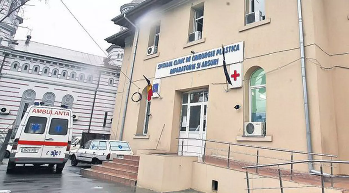 secția ATI a Spitalului de Arsuri din Capitală
