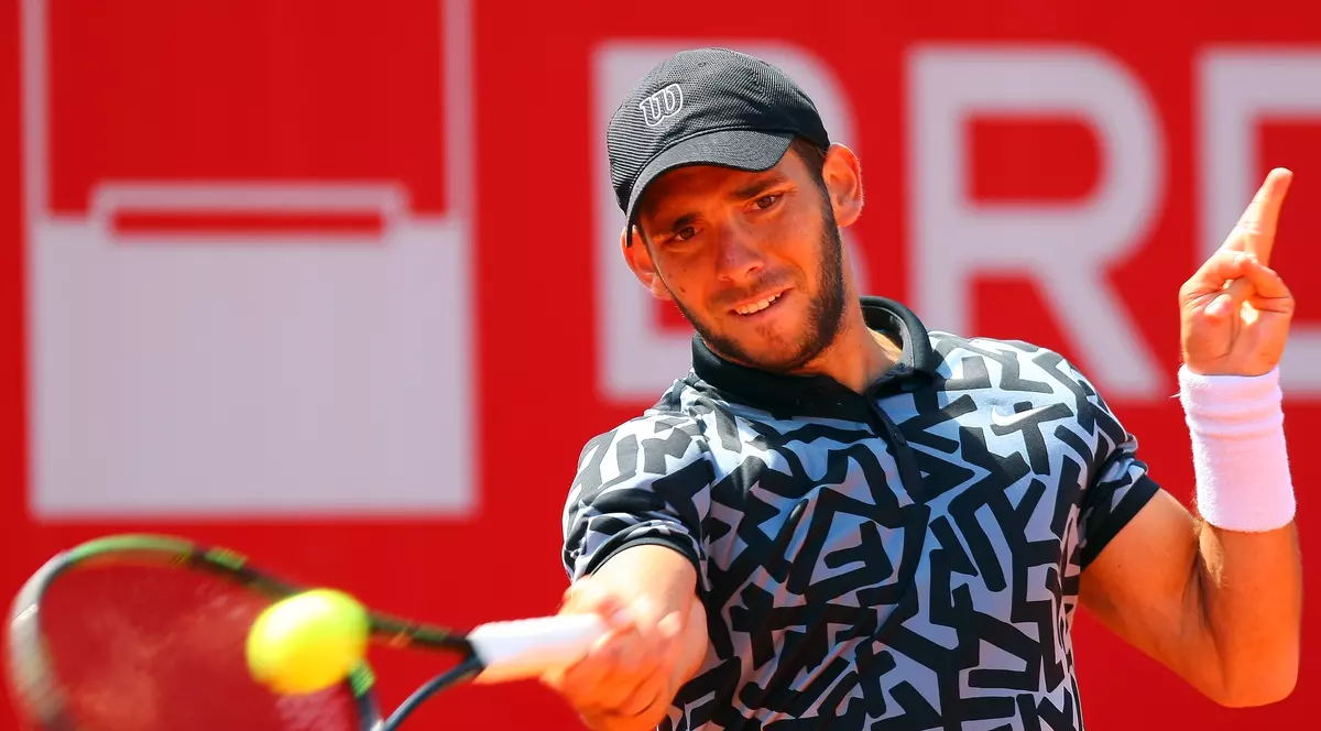 Vasile Antonescu, în acțiune, la ”BRD Năstase-Țiriac” FOTO: Alex Dobre