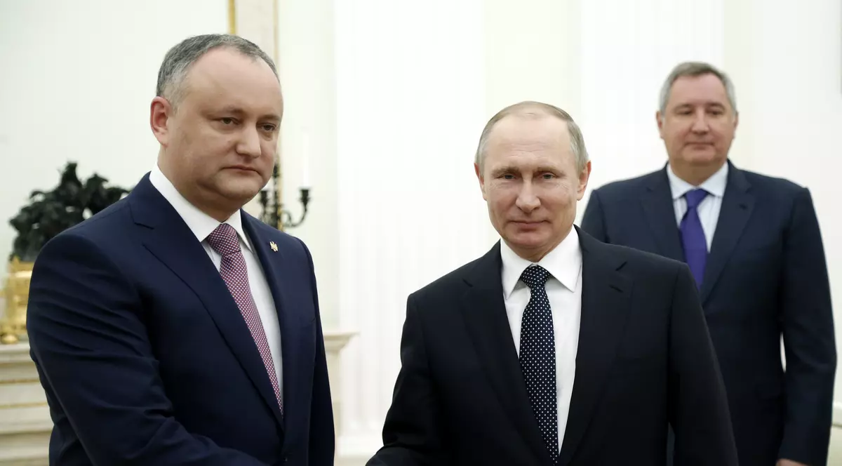 Vladimir Putin și Igor Dodon, întâlnire oficială la MOscova