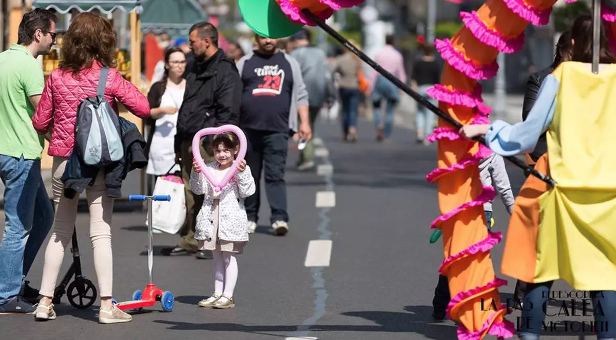 Calea Victoriei redevine pietonală pe 2 și 3 septembrie
