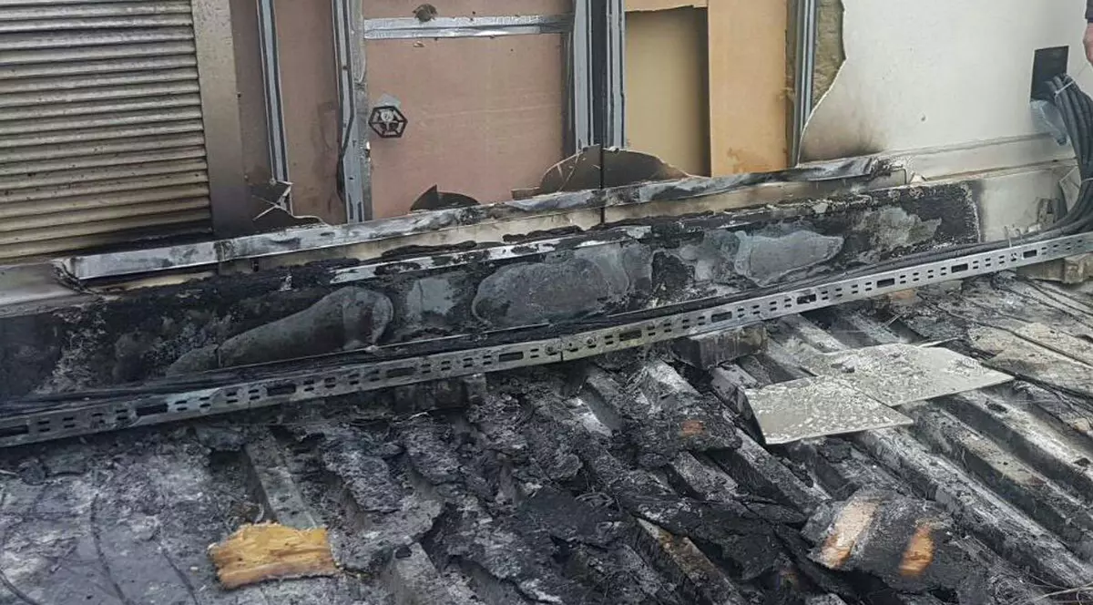 Incendiu pe o terasă de la Mall Plaza, din Drumul Taberei