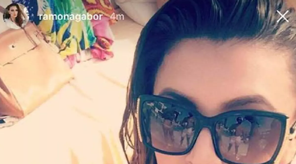 Ramona Gabor, sâni mari într-un sutien mic