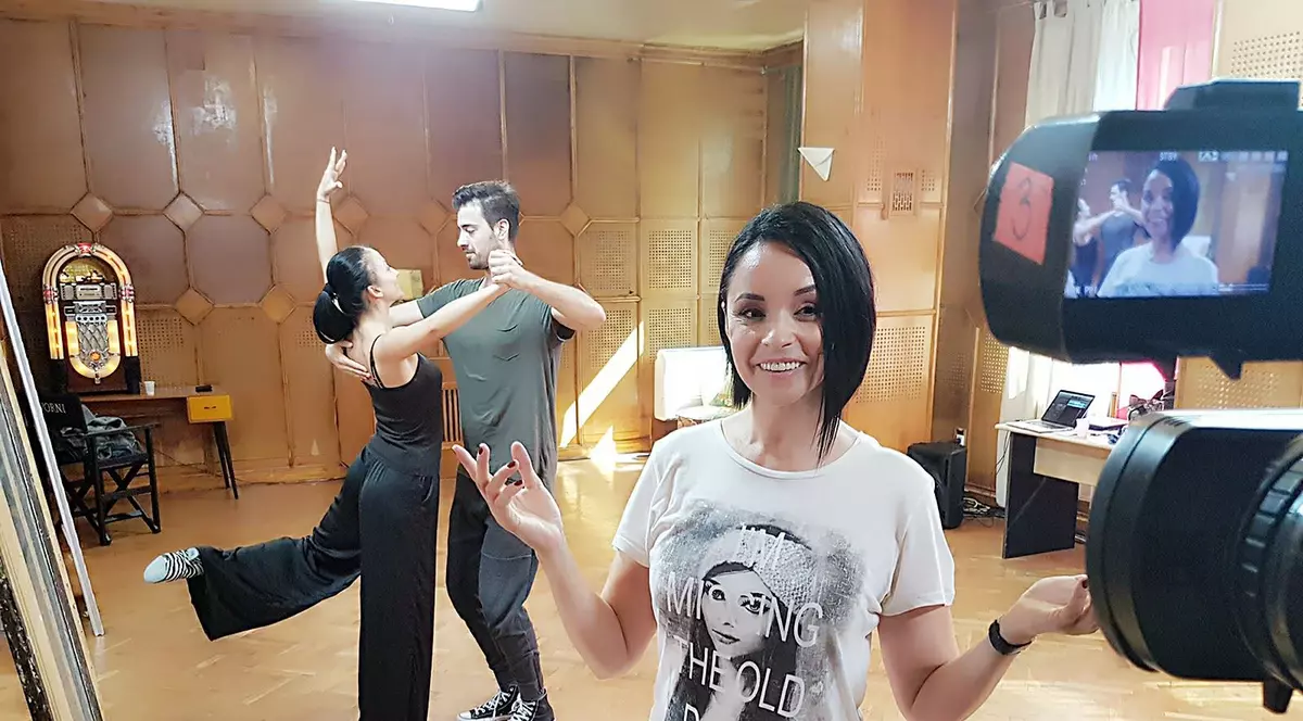 Ce face Andreea Marin în pauza de repetiții de la Uite cine dansează. Ce le-a arătat fanilor