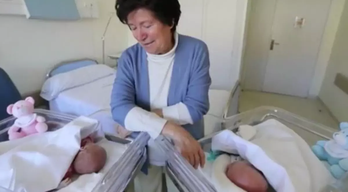 Cea mai bătrână mamă din Spania a rămas fără copii. Gemenii, luați în grija statului