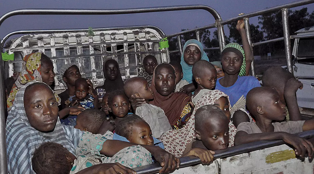 Copii salvati din mâinile Boko Haram