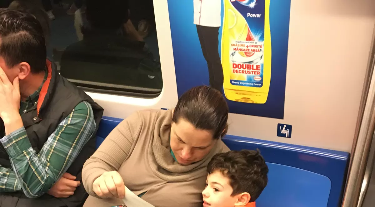 Astăzi s-a circulat în ”Metroul cu scrisori călătoare”