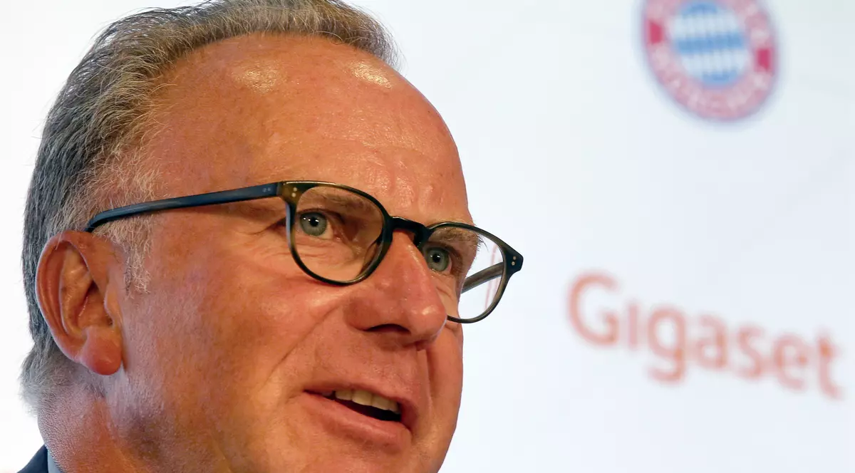 Președintele lui Bayern Munchen, Karl-Heinz Rummenigge