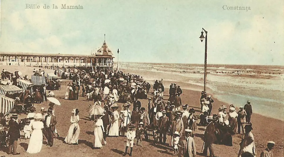 Imagini de colecție cu litoralul românesc acum mai bine de un secol GALERIE FOTO