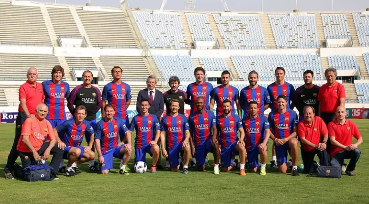 Gheorghe Popescu a jucat la Beirut în meciul dintre legendele celor de la Barcelona și de la Real Madrid