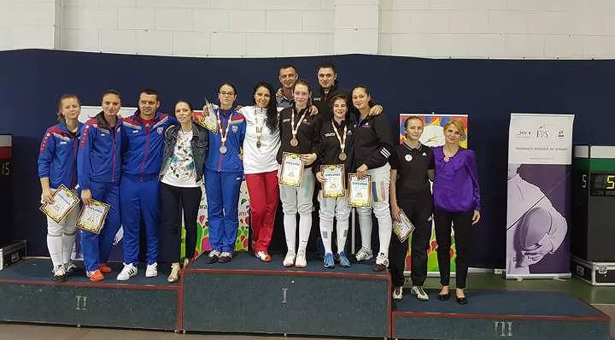 Dinamovista Bianca Pascu a câștigat titlul național la sabie