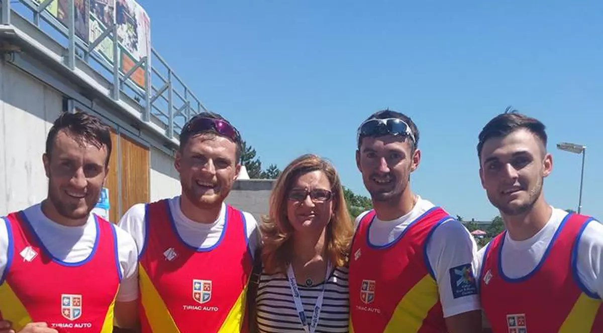 Campionatele Europene de canotaj din Cehia: trei medalii de aur și un argint. Campionii se întorc luni, la 14.35, în țară | FOTO&VIDEO
